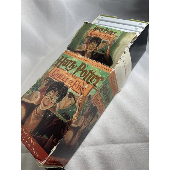 Harry Potter & The Goblet Of Fire Audio Book 12 Cassettes 20 hour TESTED & WORKS - Picture 9 of 9